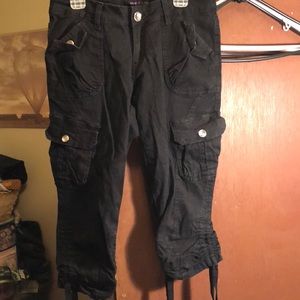 Decoded twill capris SZ 9